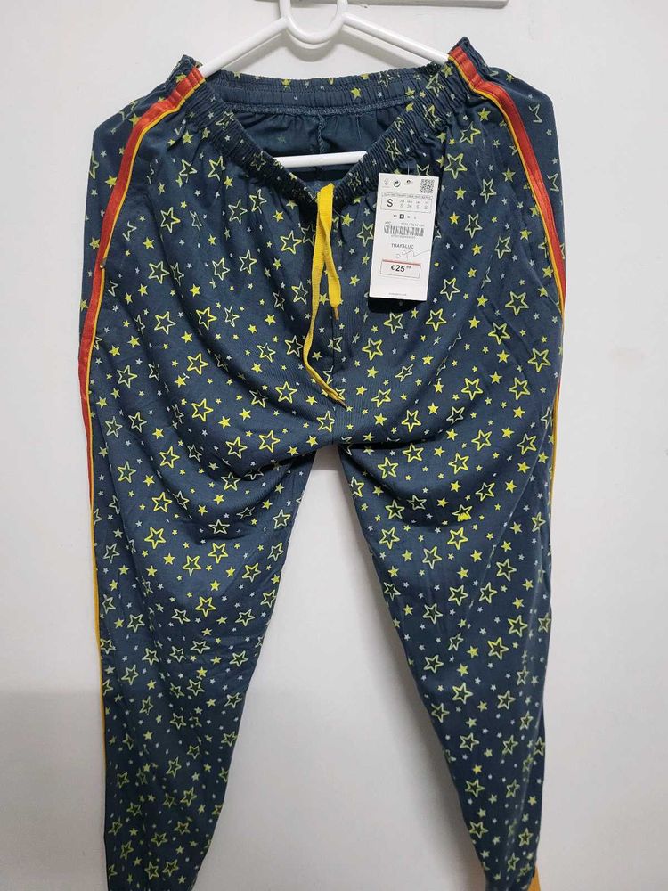 Star Print Casual Pants