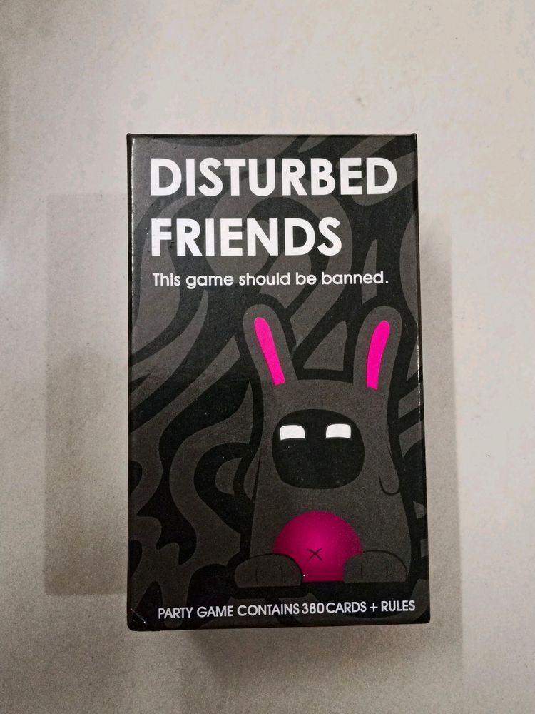 Disturbed Friends Card Game