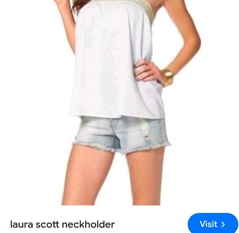 Cute N Amazing Denim Shorts With Top