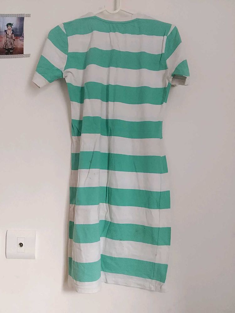 Striped Polo Dress