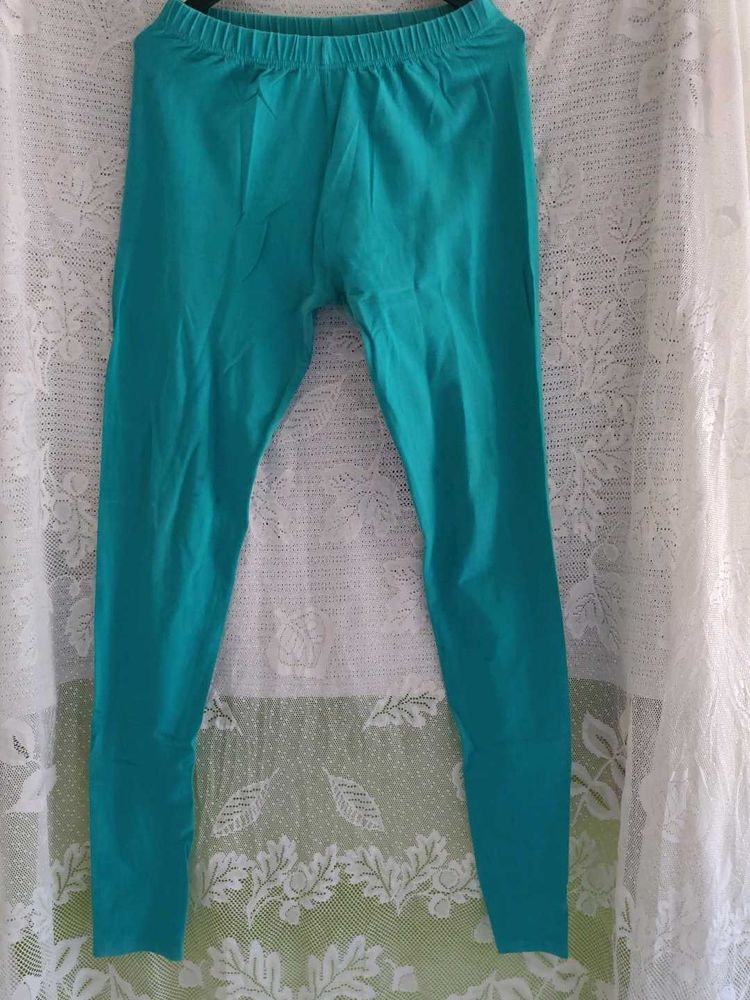 Teal Blue Leggings