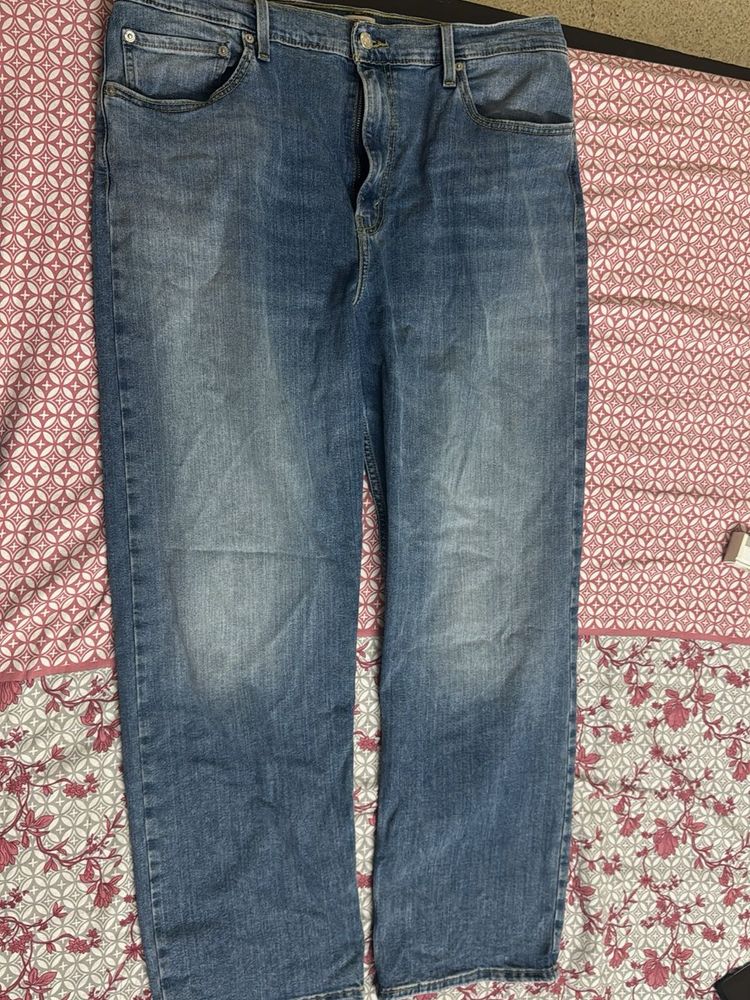Classic High Waist Levi’s Blue Denim Jeans