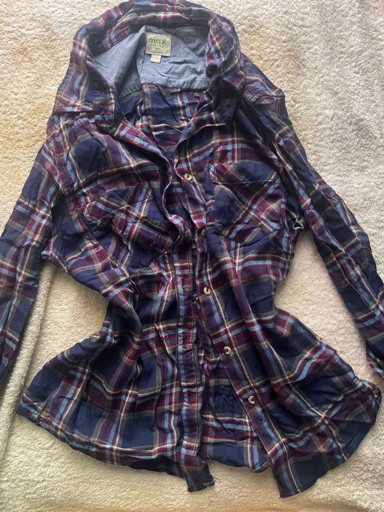 Comfy Plaid Flannel Shirt