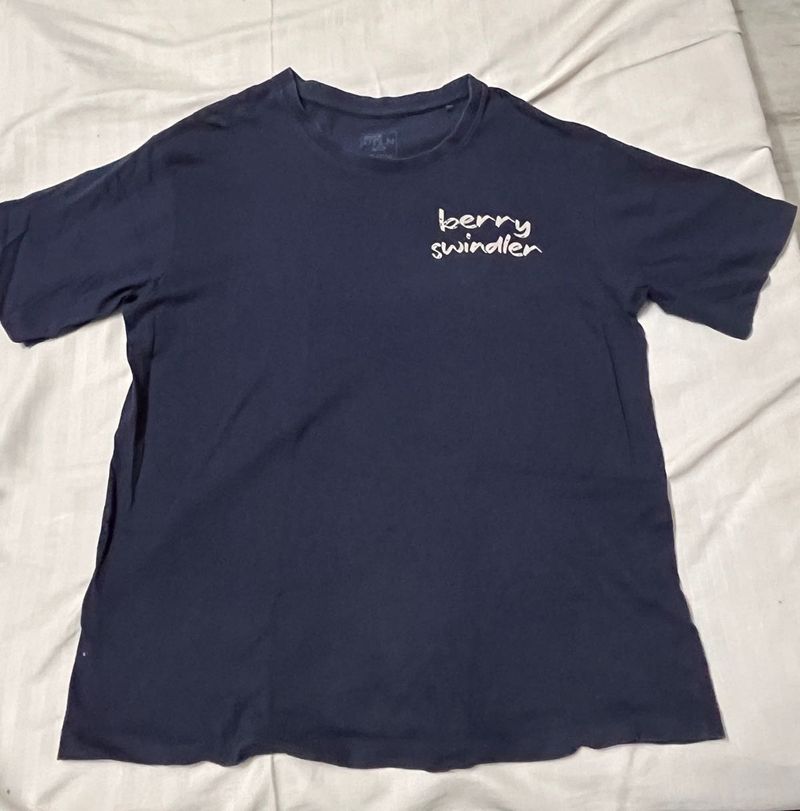 Berry Swindler Navy Blue T-Shirt
