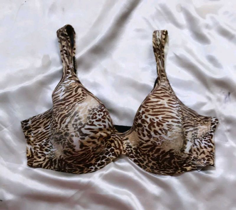 Animal Print Bra