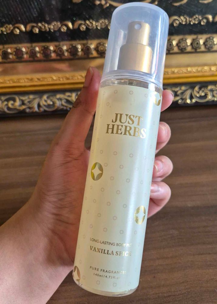 Just Herbs Vanilla Spice Body Mist