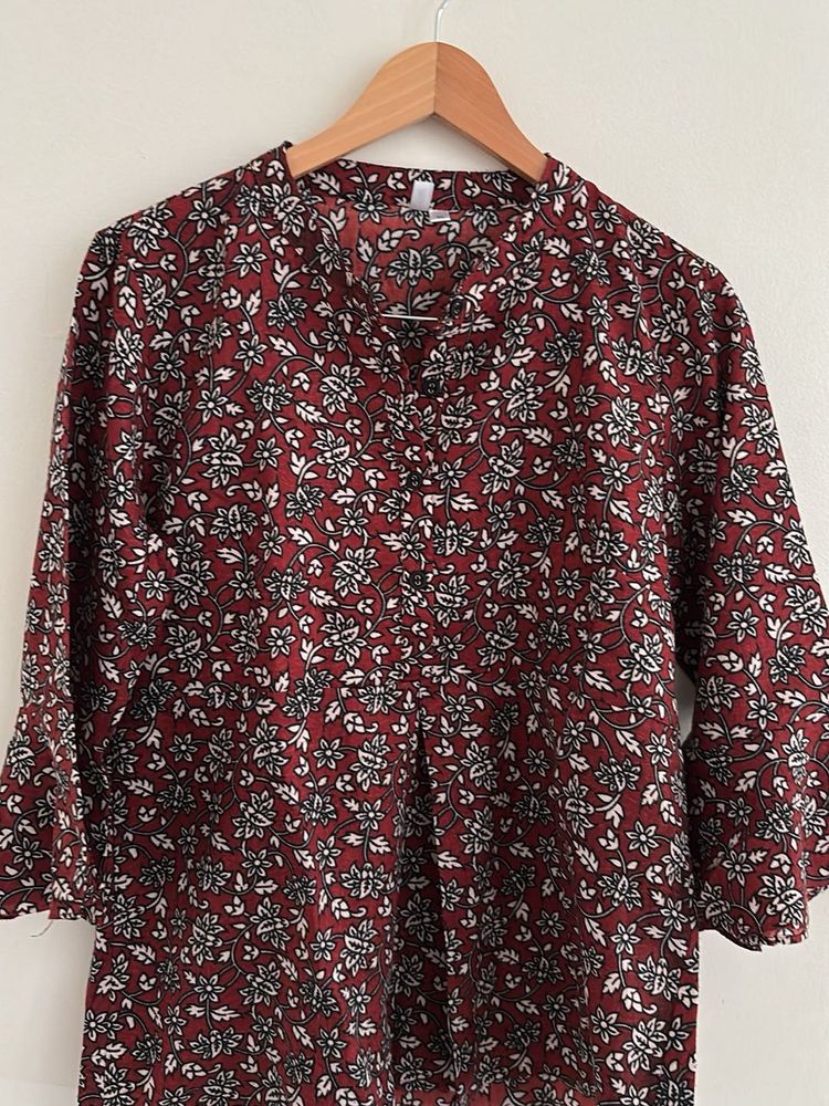 Floral Print Top