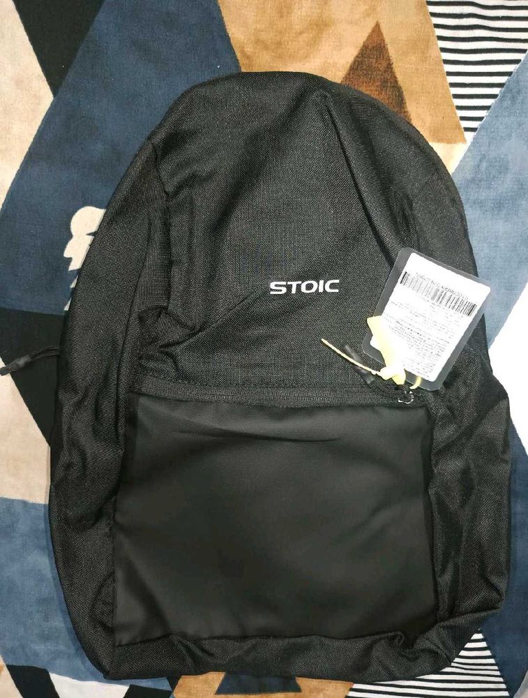 Today's Offer In Coins STOIC Black Backpack