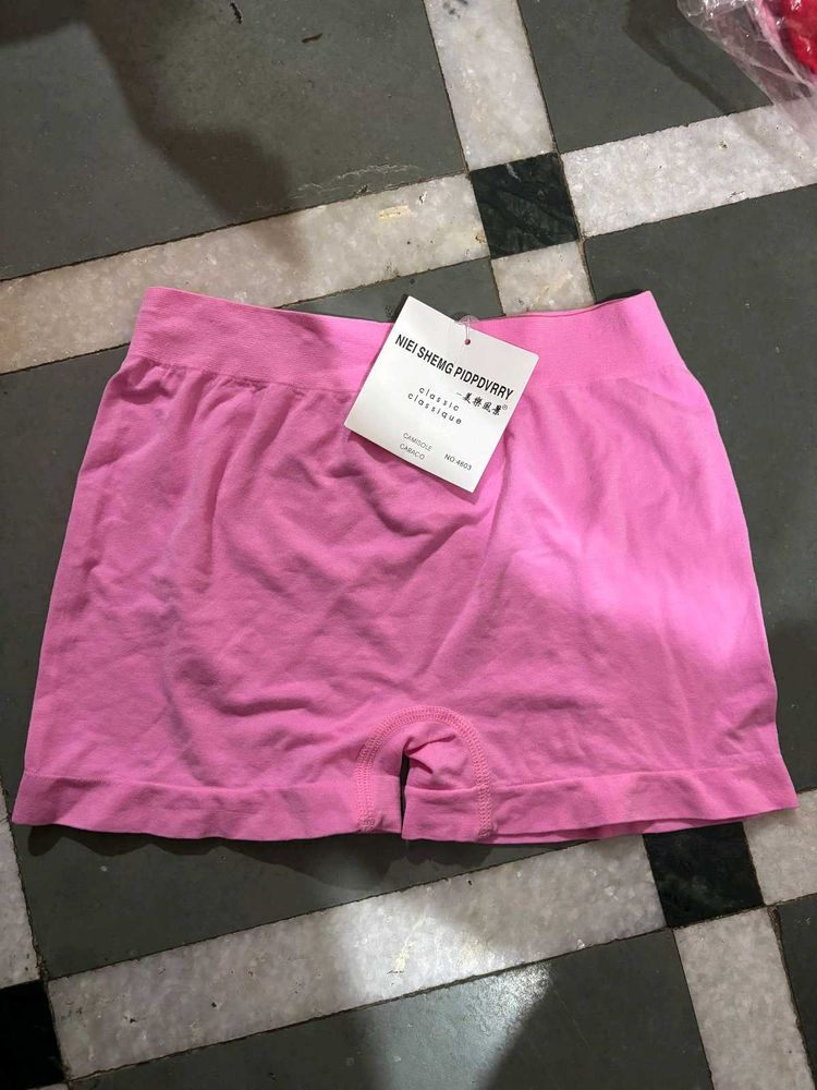 Comfortable Pink Seamless Briefs