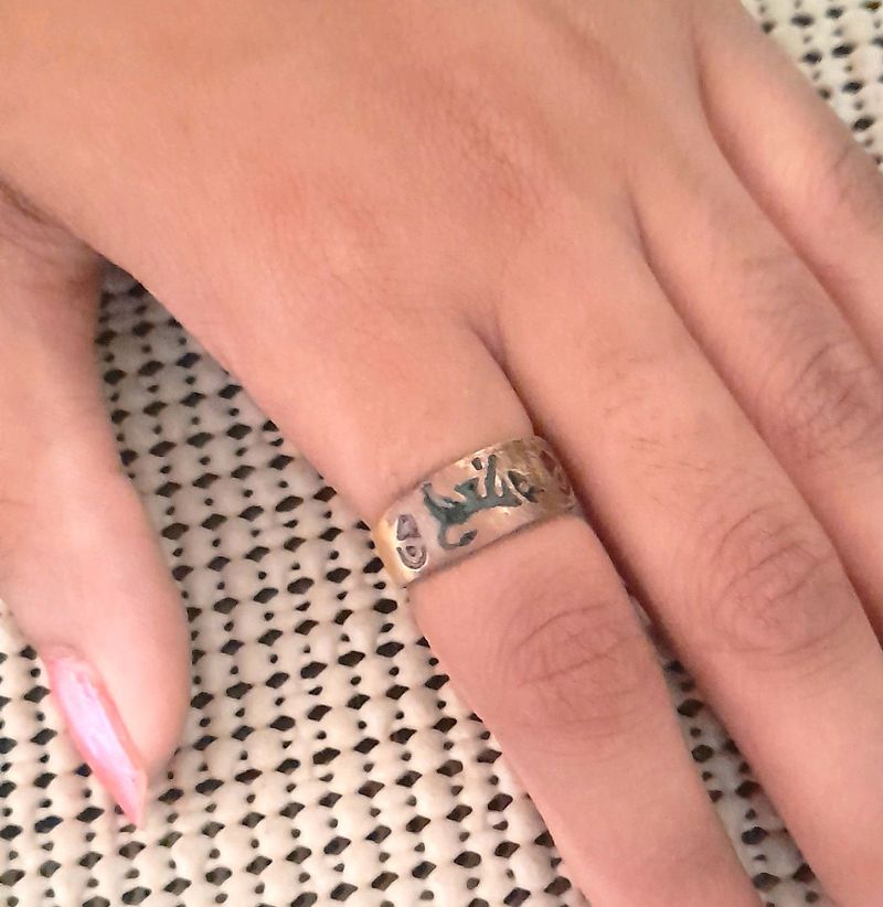 Taurus 5 metal auspicious ring for good luck