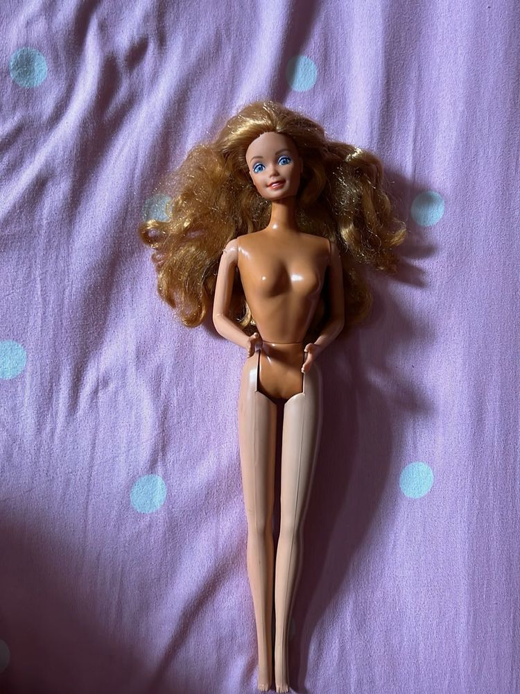 Peaches and cream Barbie doll