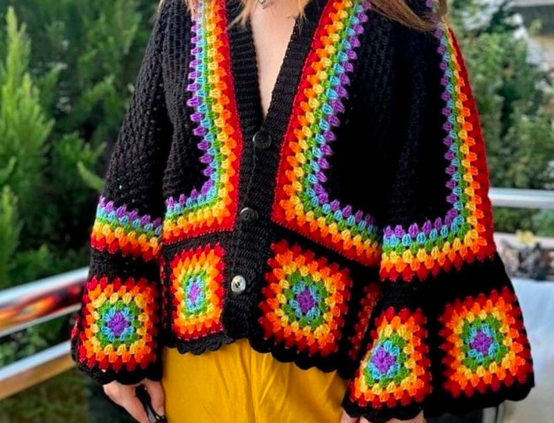 Handmade Crochet Cardigan