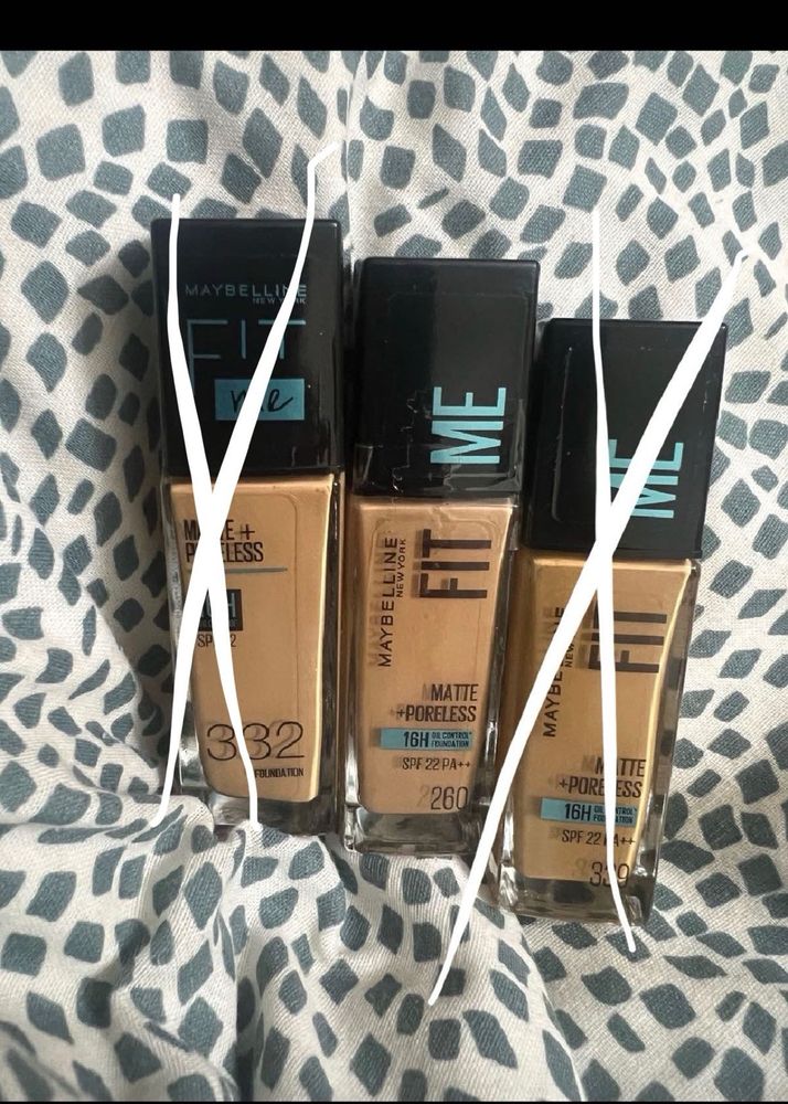 New Maybelline Fit Me Foundation-260