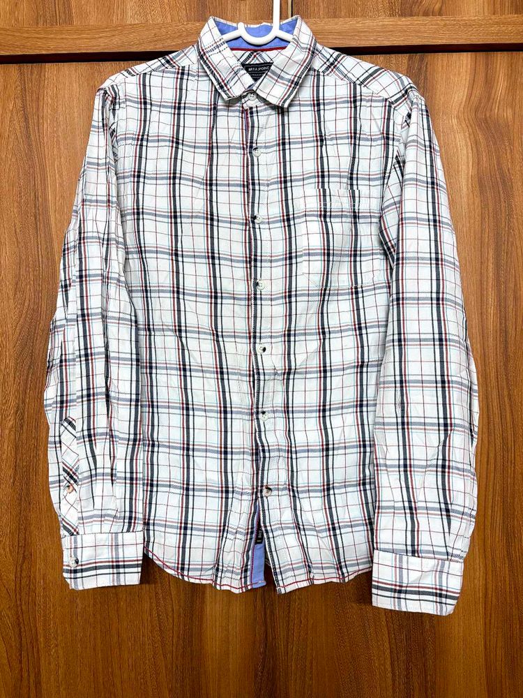 Checkered Long Sleeve Shirt