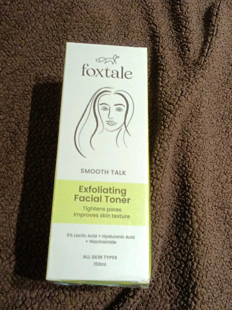 Foxtale Exfoliating Facial Toner
