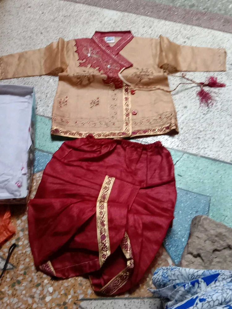 Boys Ethnic Dhoti Kurta Set