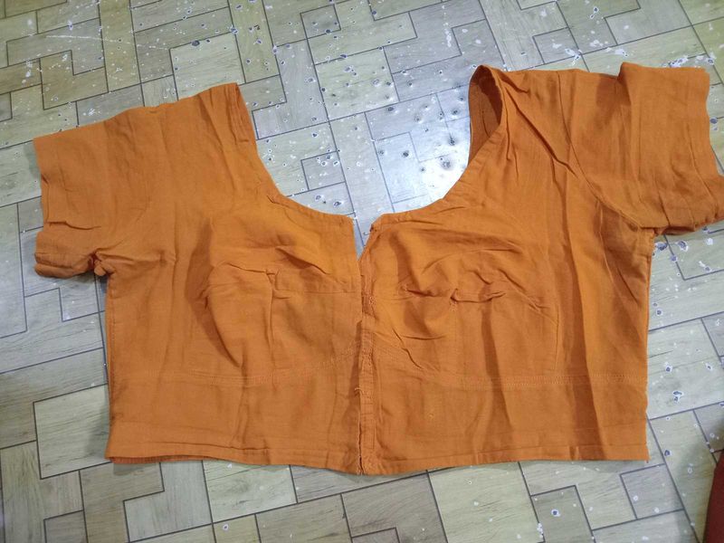 Orange Blouse