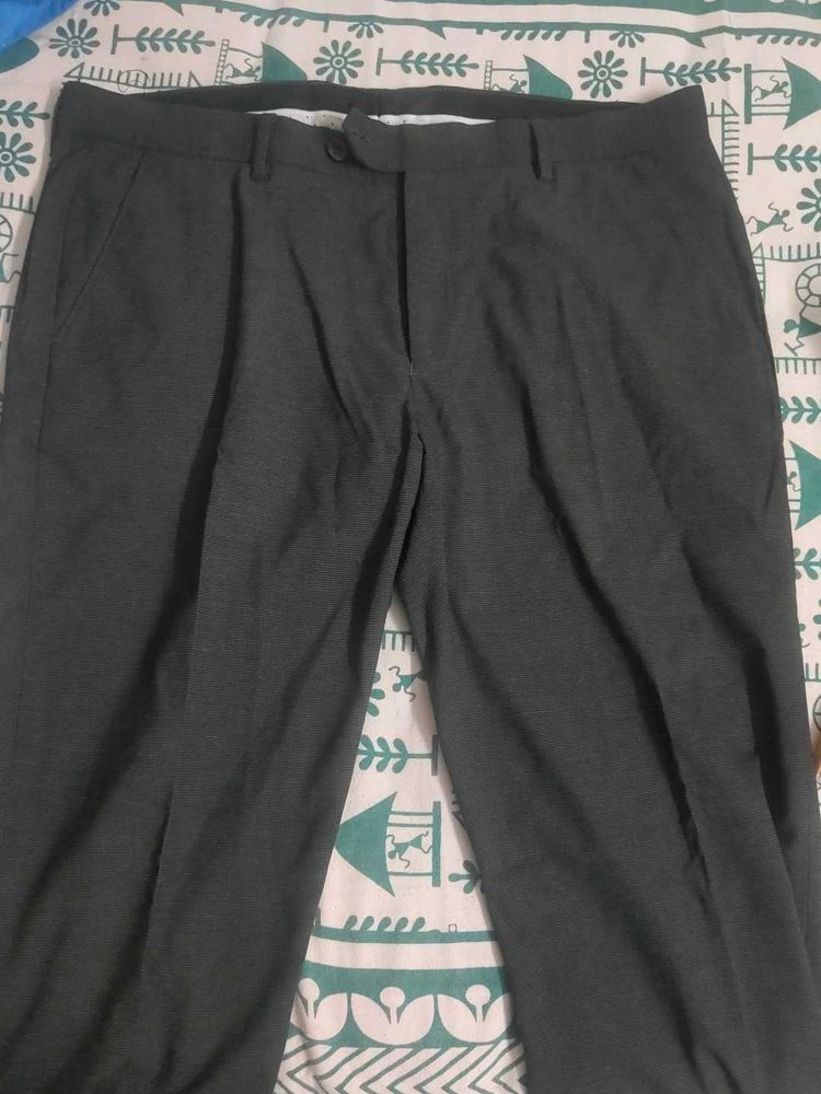 Men's Charcoal Grey Dress Pants