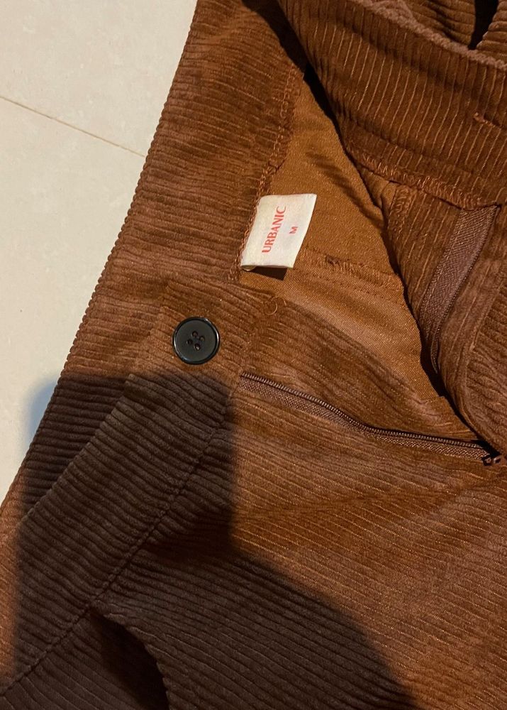 Urbanic Brown Corduroy Pant