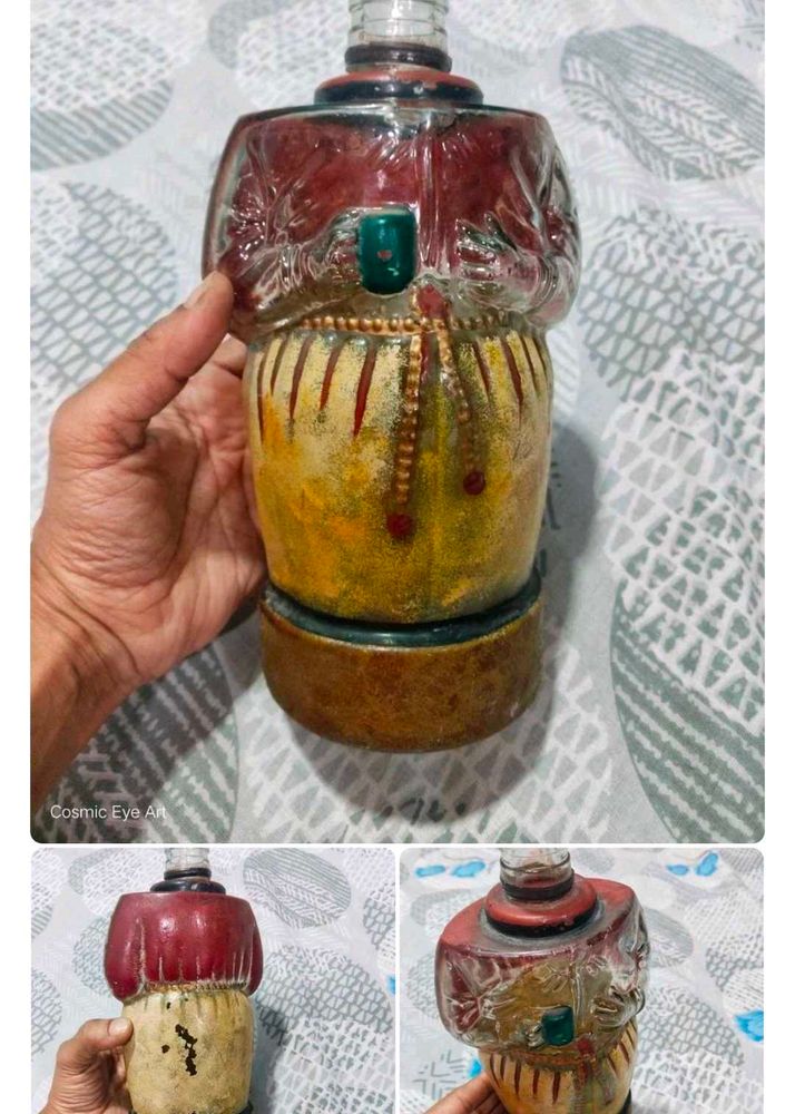 Vintage Old monk bottle