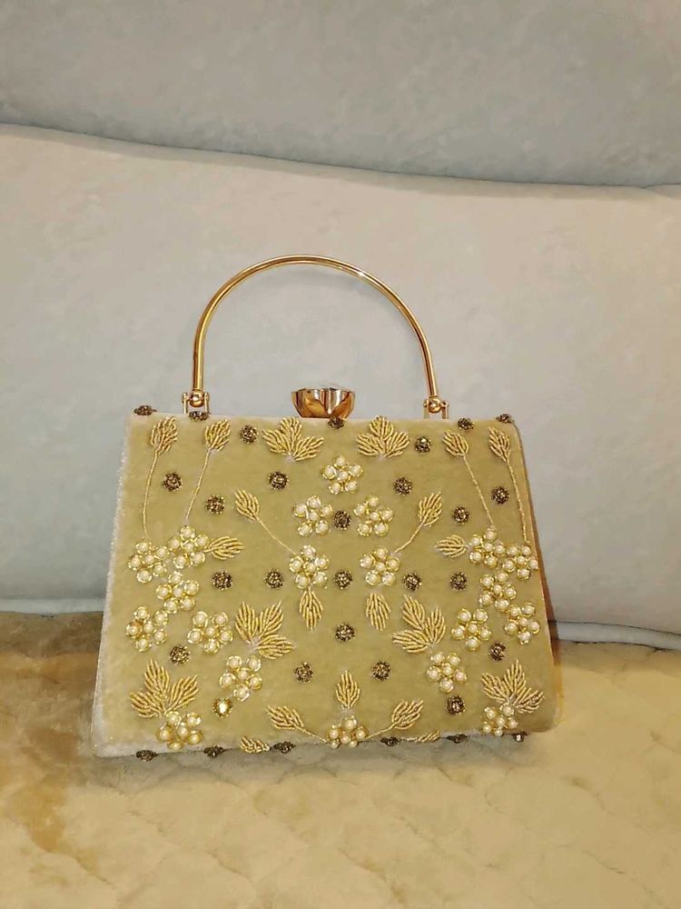 Embellished Evening Clutch Bag