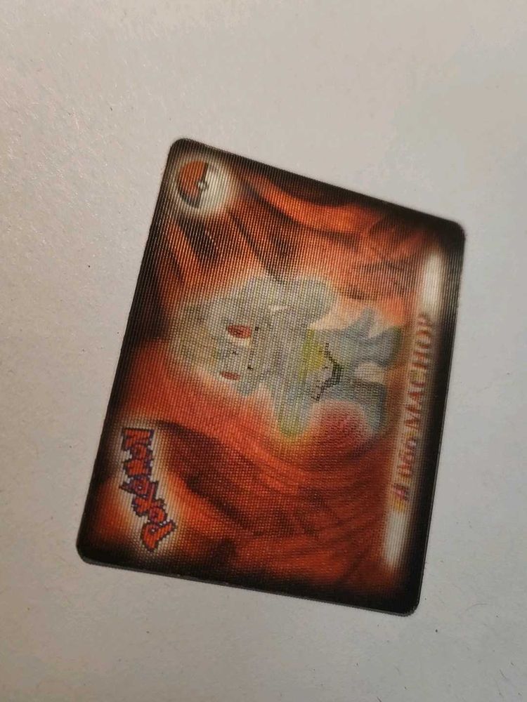Cheetos Pokemon motion card MACHOP