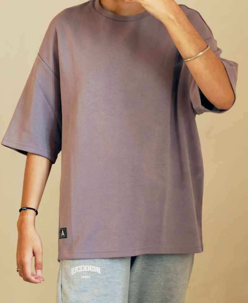 Oversized Mauve T-Shirt