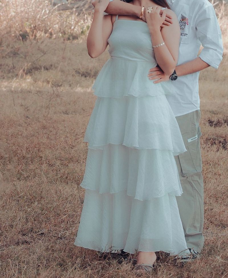 Elegant Tiered Maxi Dress
