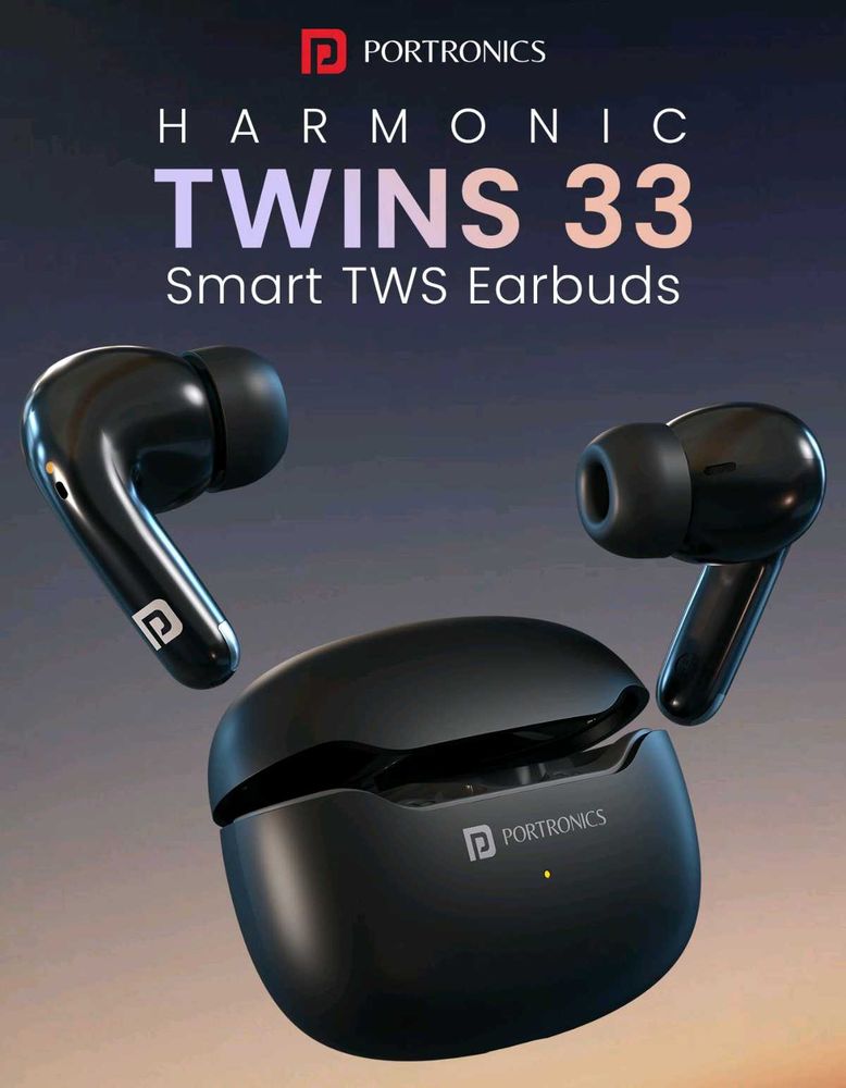 Portronics Harmonic Twins 33 TWS Earbuds