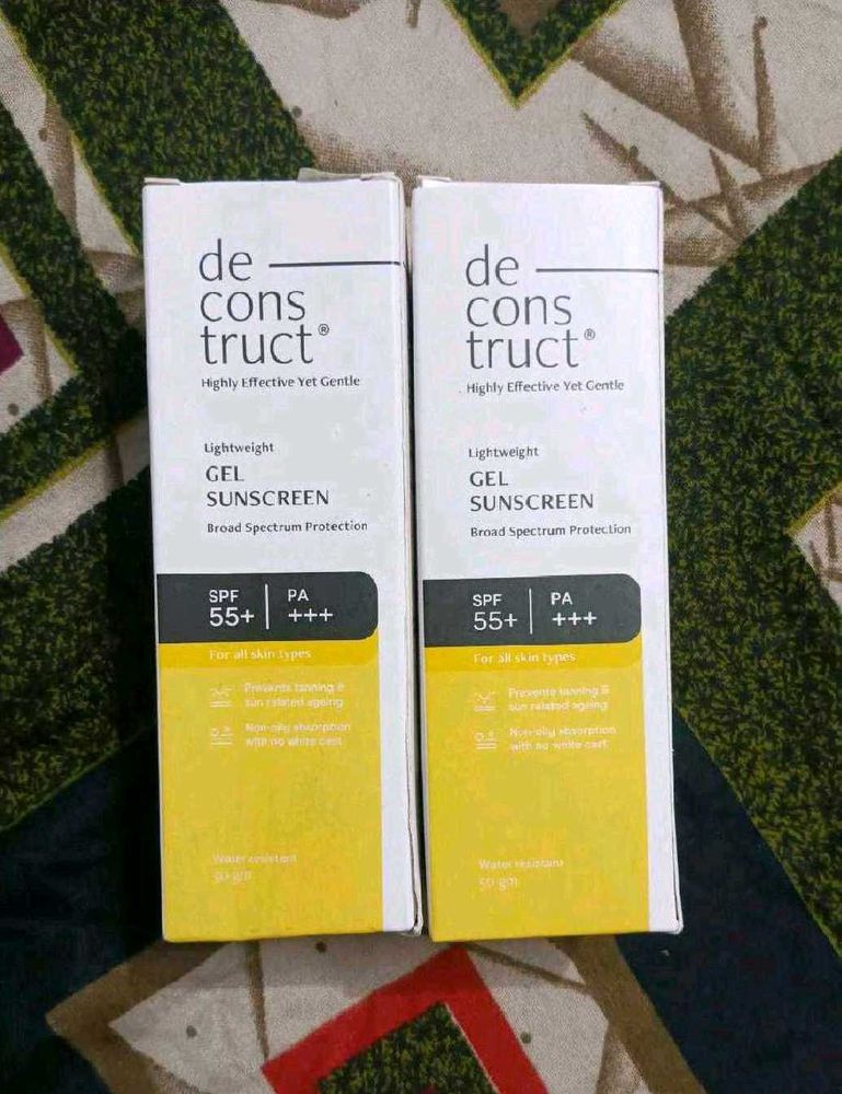 Deconstruct Gel Sunscreen SPF 55+