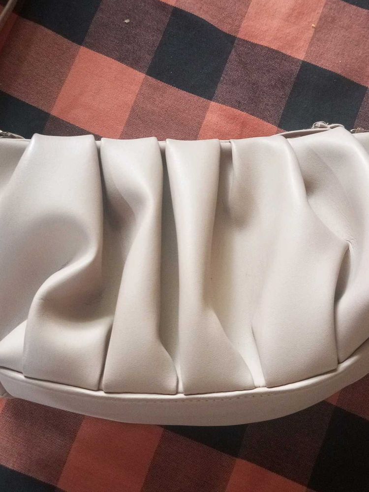 Stylish Ruched Clutch Bag