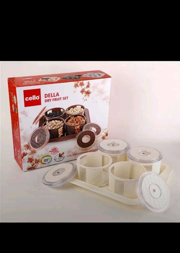Cello Della Dry Fruit Set