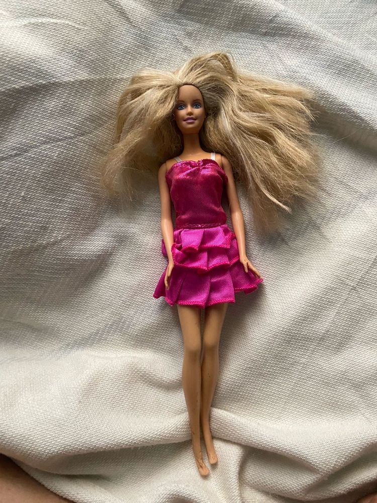 Barbie Doll in Pink Dress