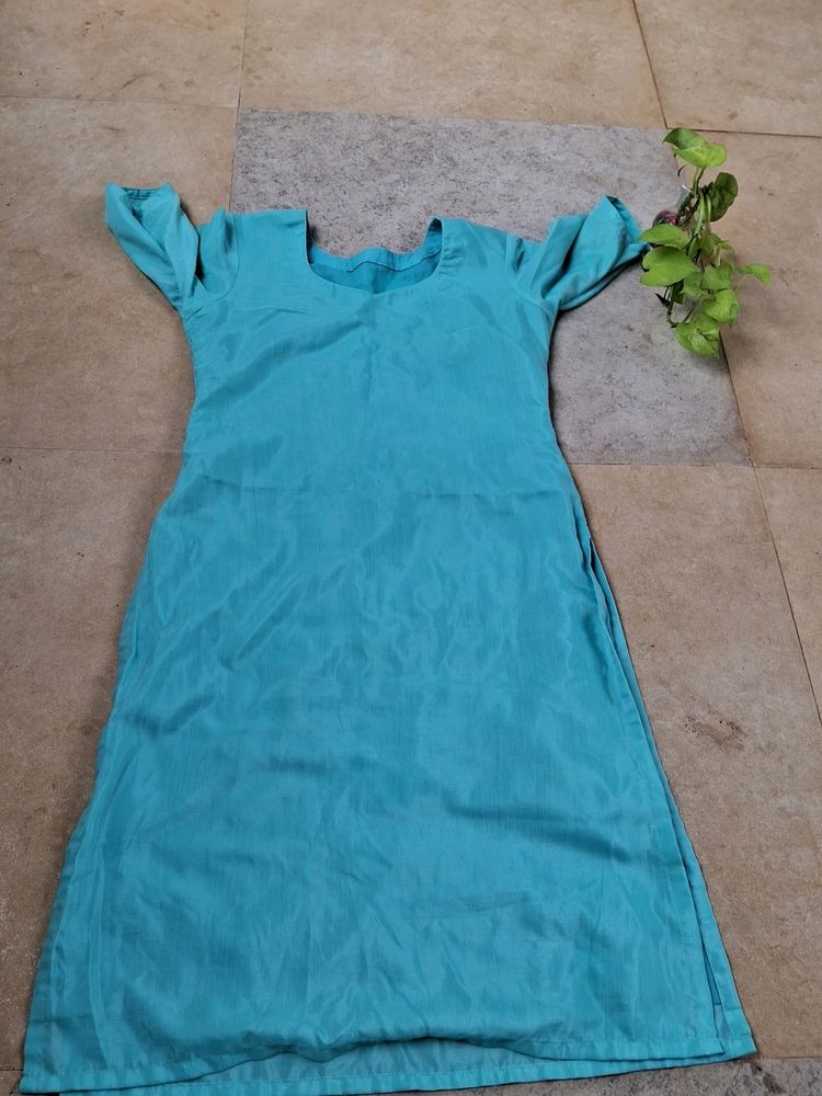 Shiny Green Kurta