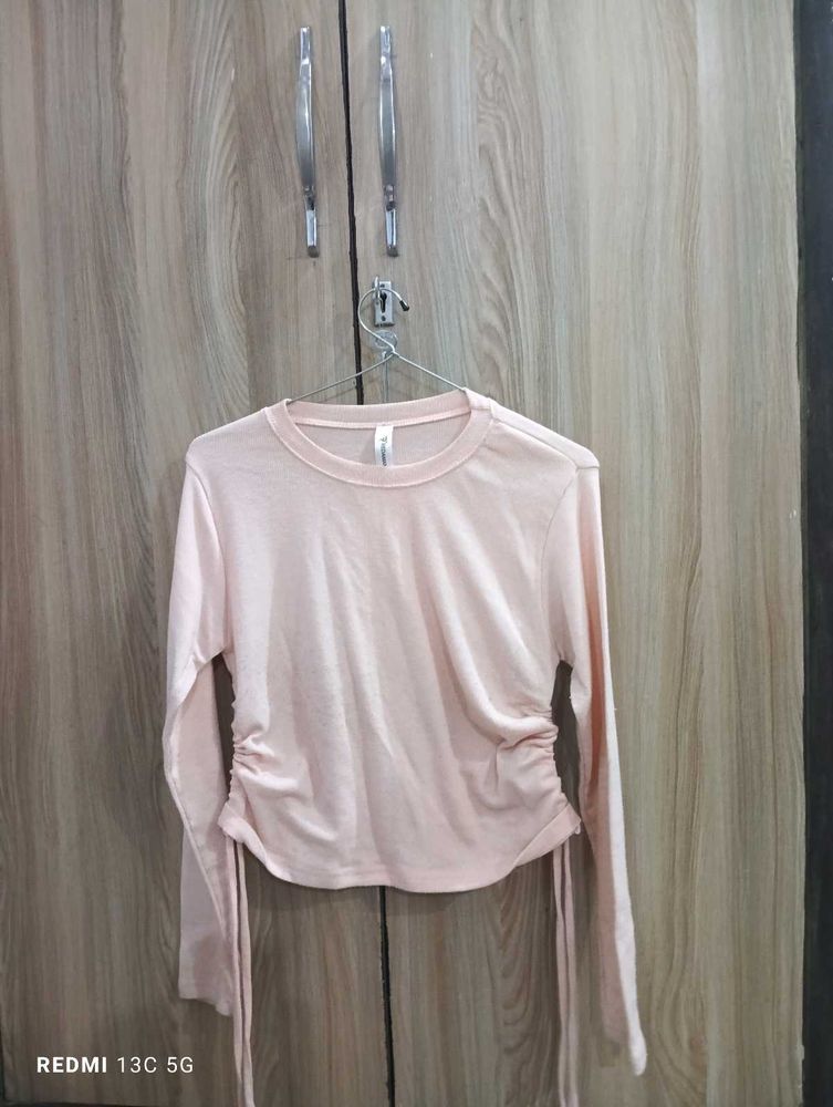 Baby Pink Ruched Top 💕 | Size S | Cute &amp; Trendy