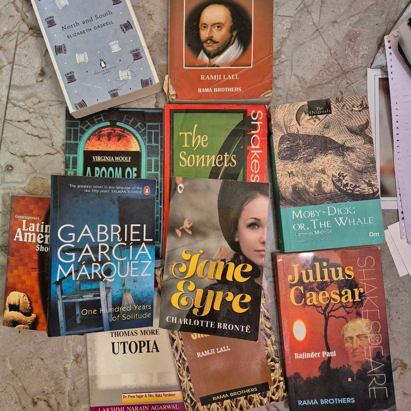 english literature  books bundle
