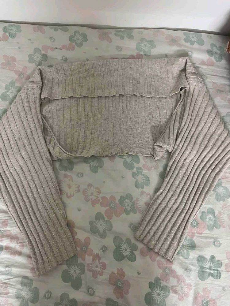 Chic Ribbed bolero