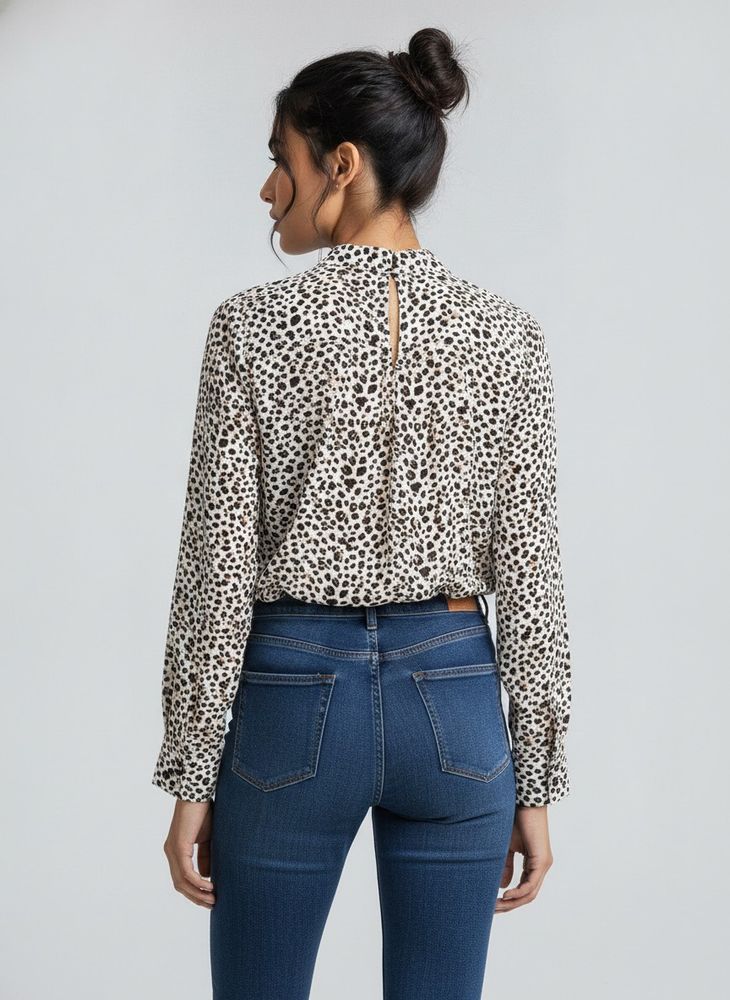 chic chiffon shirt