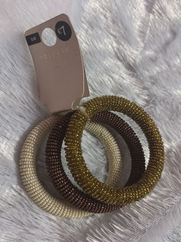 Set of 3 Beaded Bracelets