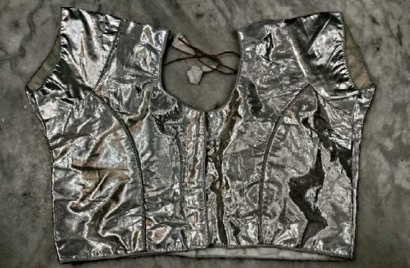 silver wedding wear Blouse