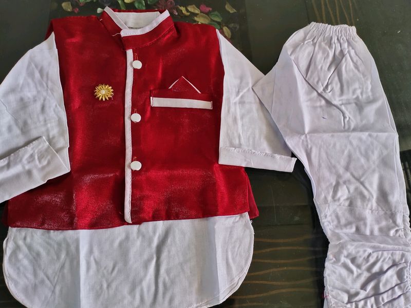 New Kurta Pajma Jacket Set