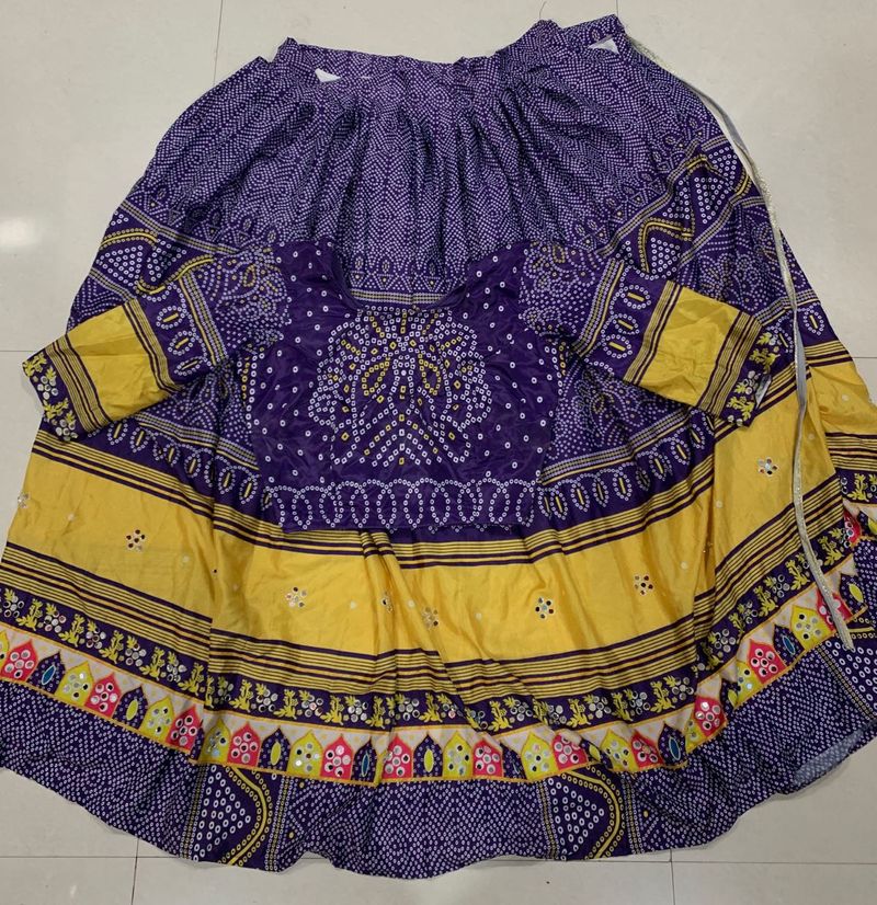 Vibrant Bandhani Print CHANIYA CHOLI/TAILORED