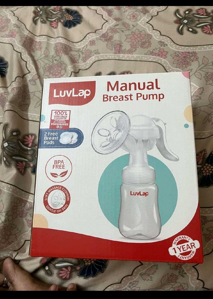 LuvLap Manual Breast Pump