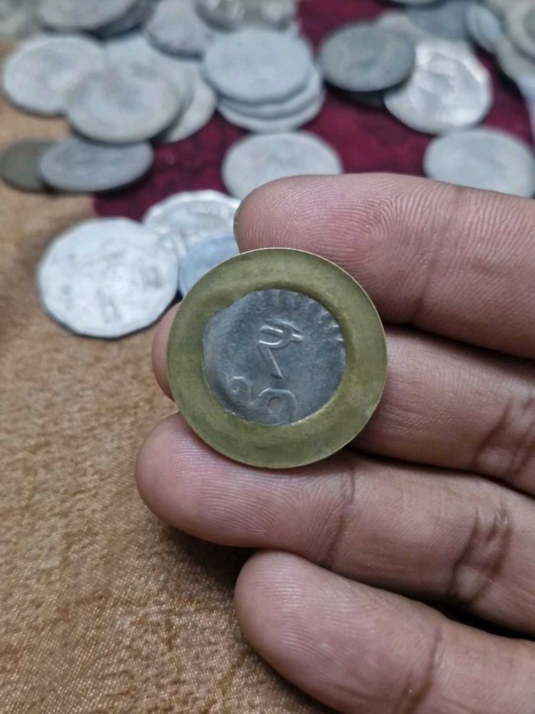 10 rs rare lakhi coin