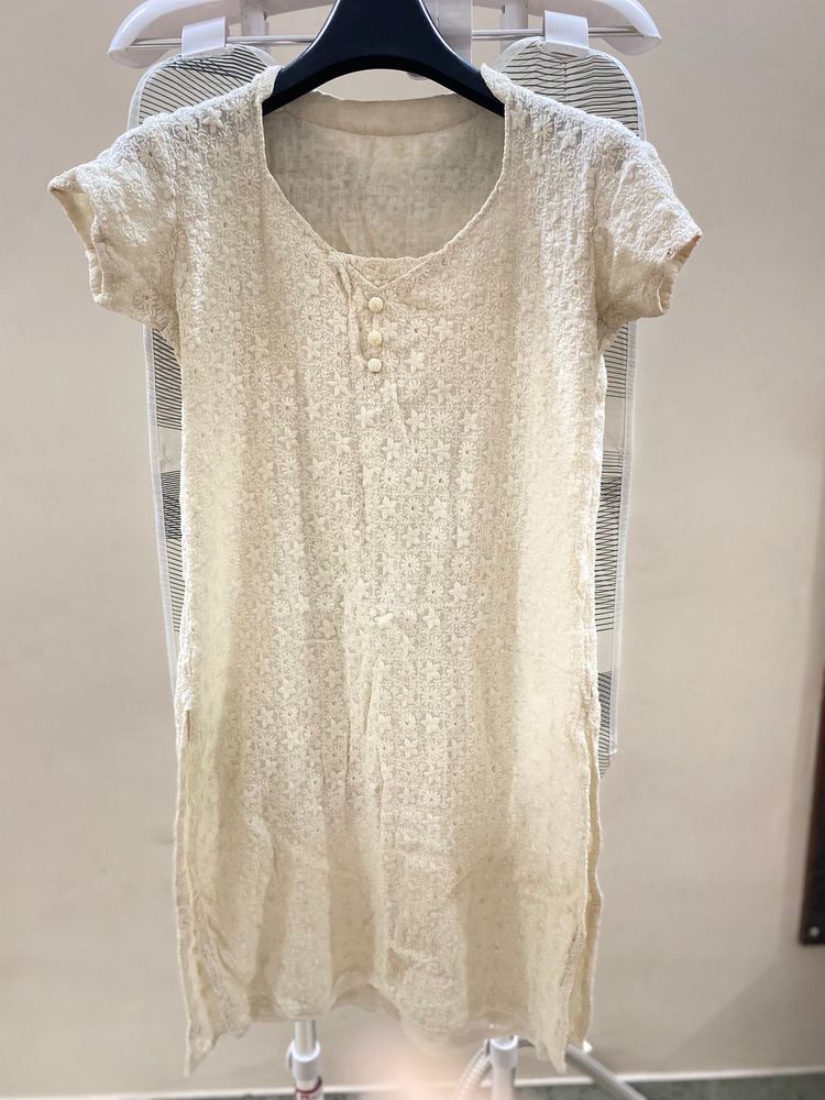 Vintage Lace Tunic Top