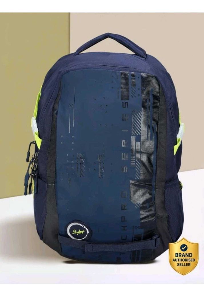 Stylish Navy Blue Backpack