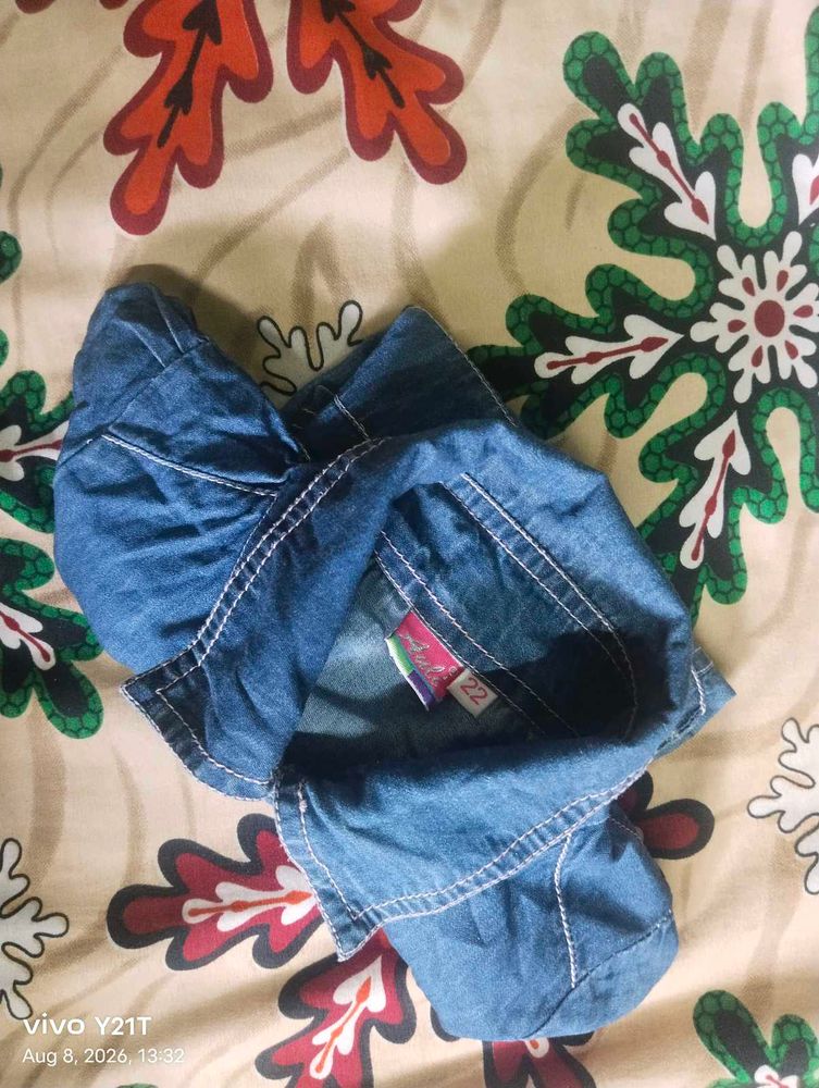 Blue Denim jacket dress