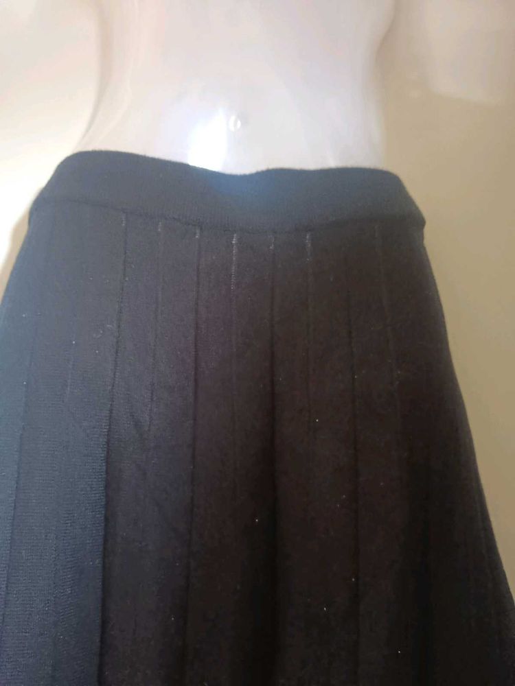Woolen long skirt