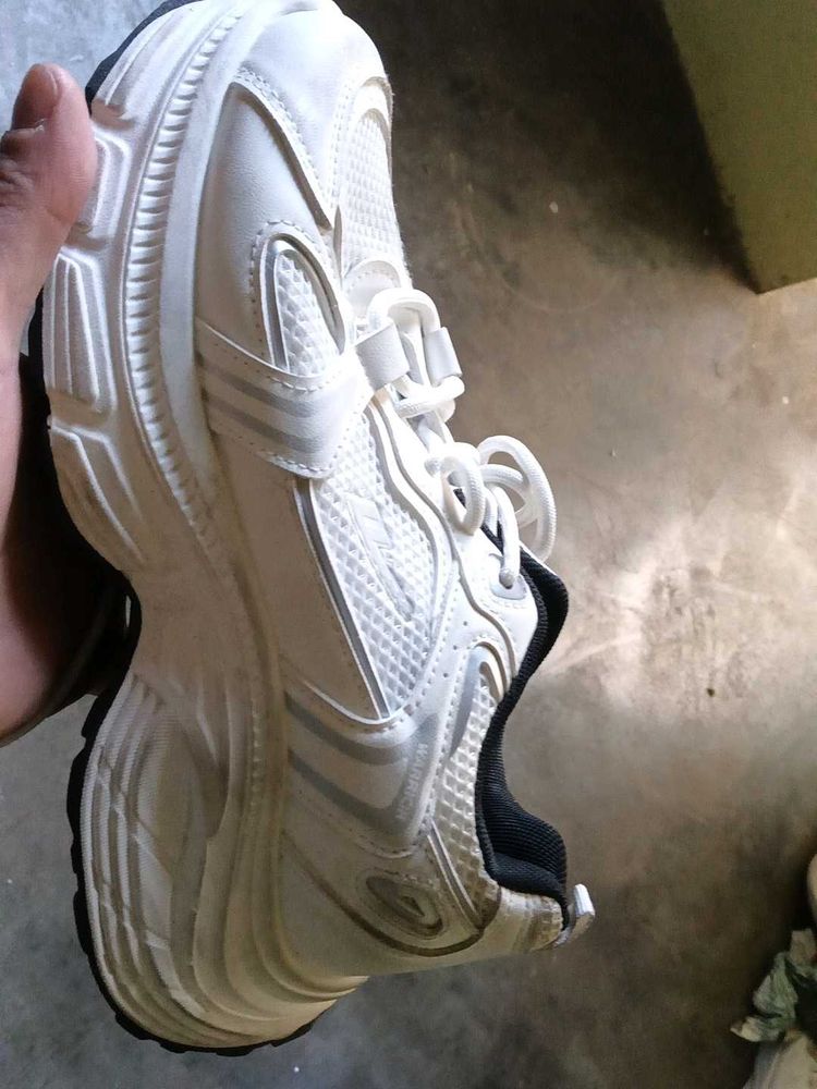 White Athletic Sneakers