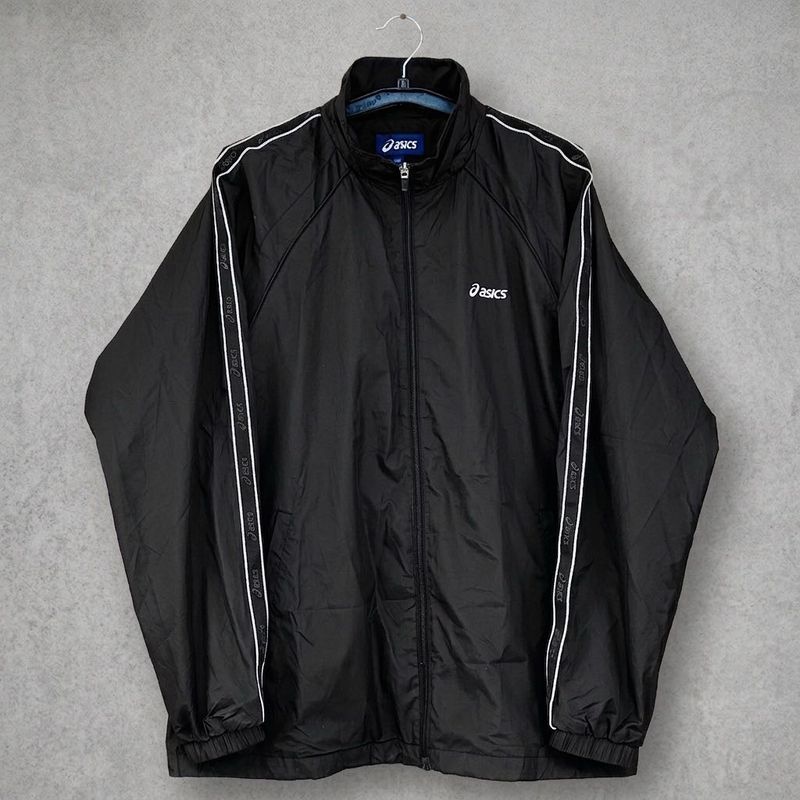 Asics Black Track Jacket
